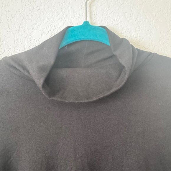 Shiela‎ Rose Black Turtleneck Long Sleeve Tunic Top Women's Size L - Picture 3 of 7